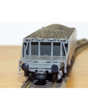 LILIPUT 223 50,  wagon trémie pour train de travaux ballast type Xas Bau I  SBB BO