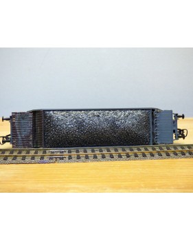 LILIPUT 223 50,  wagon trémie pour train de travaux ballast type Xas Bau I  SBB BO