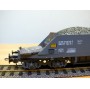 LILIPUT 223 50,  wagon trémie pour train de travaux ballast type Xas Bau I  SBB BO