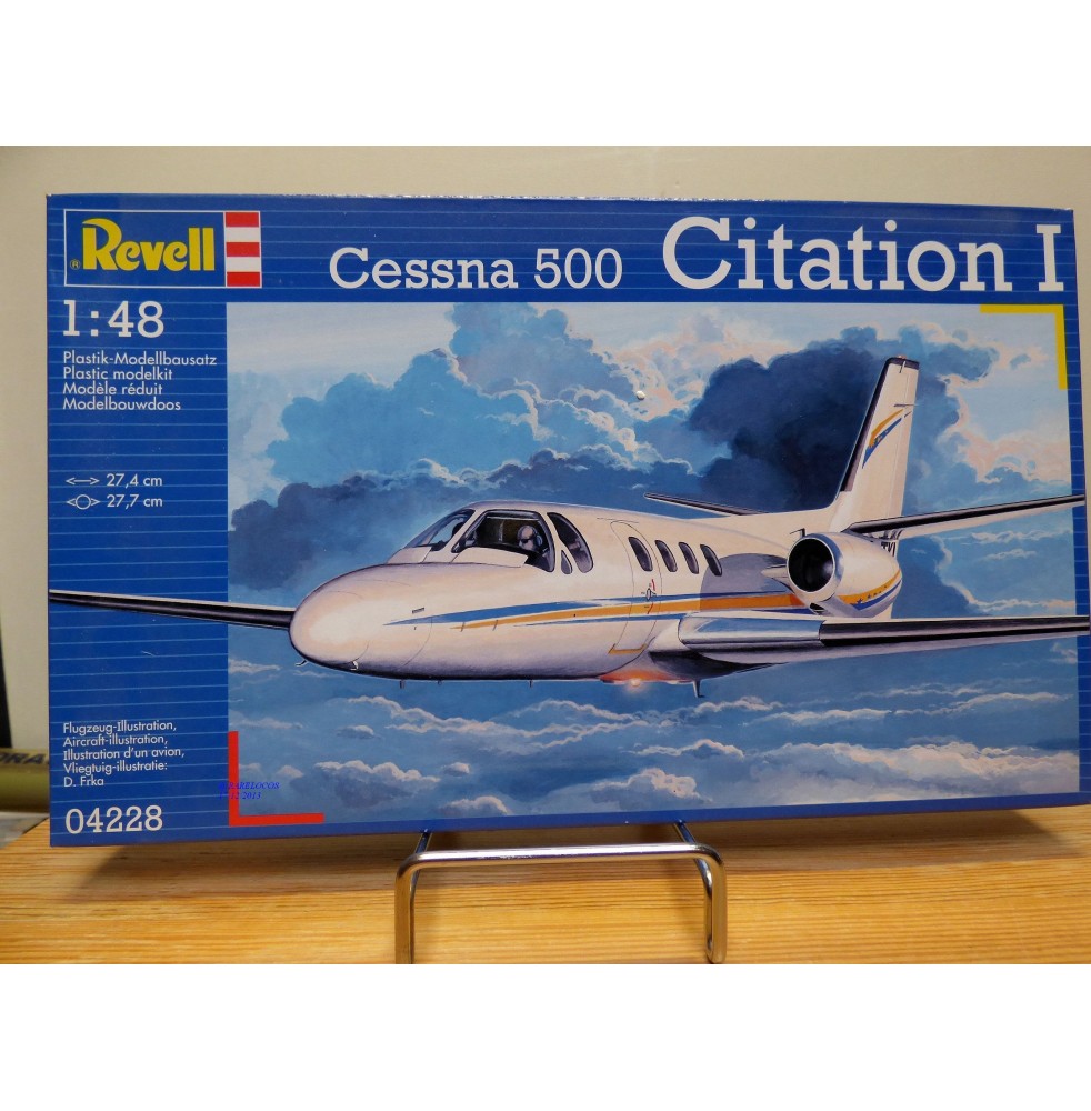 REVELL 04228, avion d'affaires biréacteur Cessna 500 Citation 1 Neuf BO 1/48