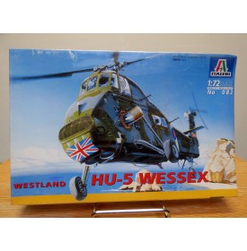 ITALERI 072, Hélicoptère WESTLAND HU-5 WESSEX  Royal Navy  Neuf  BO 1/72