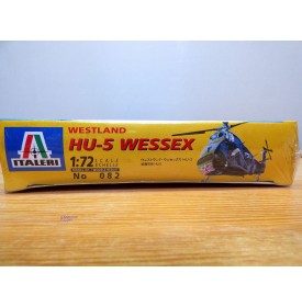 ITALERI 082, Hélicoptère WESTLAND HU-5 WESSEX  Royal Navy  Neuf  BO 1/72