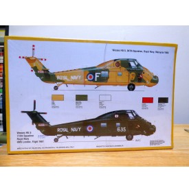 ITALERI 082, Hélicoptère WESTLAND HU-5 WESSEX  Royal Navy  Neuf  BO 1/72