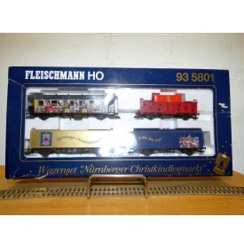 FLEISCHMANN  93 5801 , coffret Nürnberger Christkindlesmarkt  DB    BO