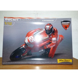 HELLER  80912, moto DUCATI Desmosedici Loris Capirossi  Neuf  BO 1/12