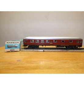 MÄRKLIN 4031, voiture grandes lignes mixte 2 Kl./ fourgon type BF-04 L SJ BO