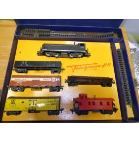 FLEISCHMANN  1340/5G, rare coffret américain 1340 S, 1420 et 1422 plus rails   BO