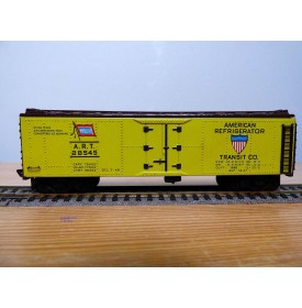 PENN LINE  420 (Fleischmann 1431) wagon couvert réfrigérant (reefer) WABASH American Refrigerator Transit Co. BO