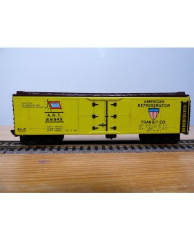 PENN LINE  420 (Fleischmann 1431) wagon couvert réfrigérant (reefer) WABASH American Refrigerator Transit Co. BO