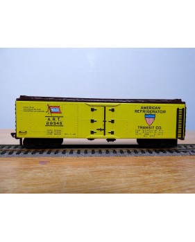 PENN LINE  420 (Fleischmann 1431) wagon couvert réfrigérant (reefer) WABASH American Refrigerator Transit Co. BO