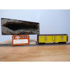 PENN LINE  420 (Fleischmann 1431) wagon couvert réfrigérant (reefer) WABASH American Refrigerator Transit Co. BO