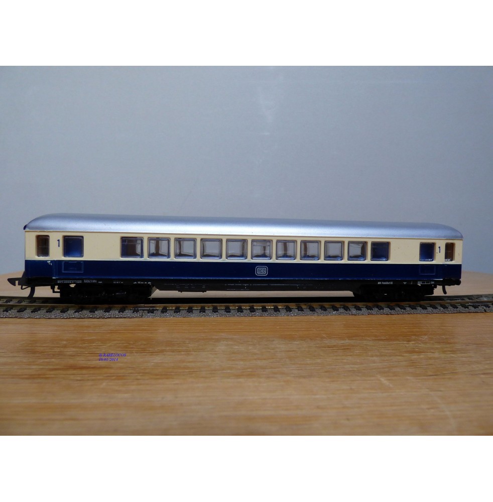 HORNBY acHO / RUCO 7444,  voiture à couloir central  1 Cl. Rheingold  Neuf  BO