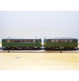 MÄRKLIN 3135,  autorail et remorque ( Schienenbus ) série 551 / 731 CFV3V BO