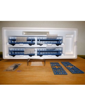 MÄRKLIN 41762, coffret de 4 wagons porte voiture Sylt  DB AG BO