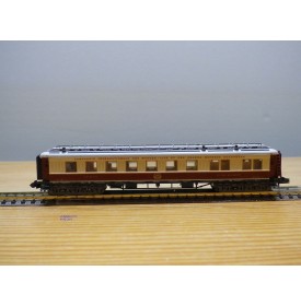 MINITRIX 13179, voiture restaurant ancienne CIWL   N°: 999 D  BO