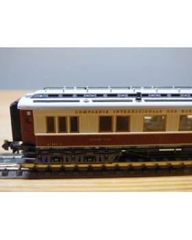 MINITRIX 13179, voiture restaurant ancienne CIWL   N°: 999 D  BO