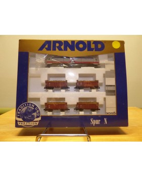 ARNOLD 0166, coffret train Henschel Wegmann DR BO