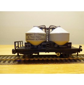HORNBY acHO 703, wagon silo  transport de ciment   SNCF  BO