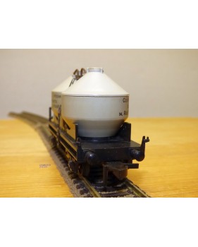 HORNBY acHO 703, wagon silo  transport de ciment   SNCF  BO