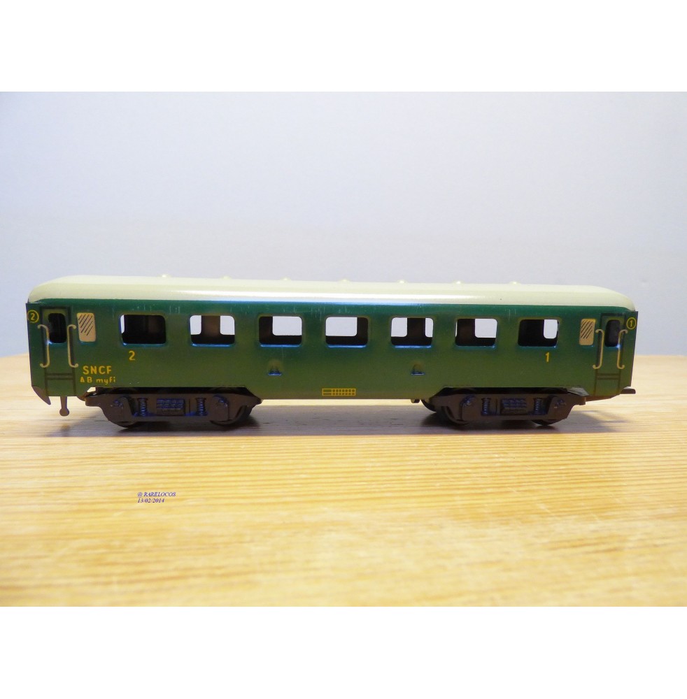 JEP 4241-V, wagon voyageurs mixte AB myfi 1/ 2 Cl. SNCF neuf BO