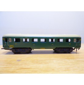 JEP 4241-V, wagon voyageurs mixte AB myfi 1/ 2 Cl. SNCF neuf BO