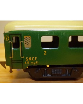 JEP 4241-V, wagon voyageurs mixte AB myfi 1/ 2 Cl. SNCF neuf BO