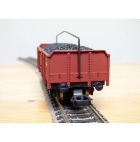 RIVAROSSI  32003,  wagon tombereau avec chargement de charbon  type Ltm  FS  BO