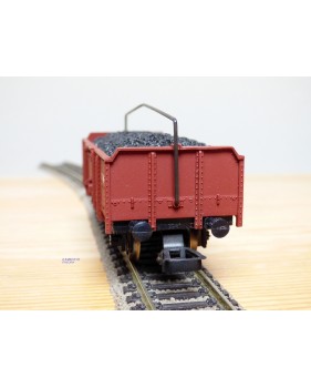 RIVAROSSI  32003,  wagon tombereau avec chargement de charbon  type Ltm  FS  BO
