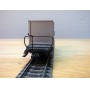 RIVAROSSI  2080,  wagon plat container 20 ' SEATRAIN  FS  BO