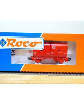 ROCO 47705, wagon plat type OKMM 58 chargé de conteneurs spéciaux  DB AG BO