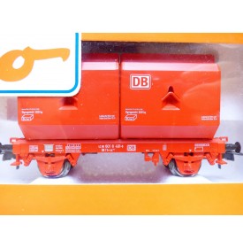 ROCO 47705, wagon plat type OKMM 58 chargé de conteneurs spéciaux  DB AG BO