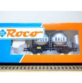 ROCO 47765, wagon  silos pour transport de chaux  HYLLA  KALK    NSB  Neuf  BO