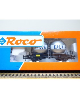 ROCO 47765, wagon  silos pour transport de chaux  HYLLA  KALK    NSB  Neuf  BO
