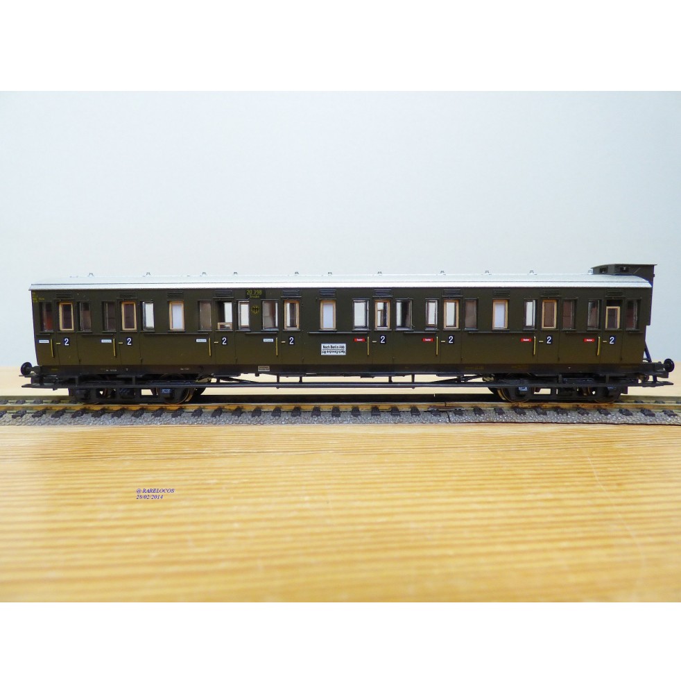PIKO 53013, voiture ancienne à guérite ex Saxonne DRG  Neuf  BO  