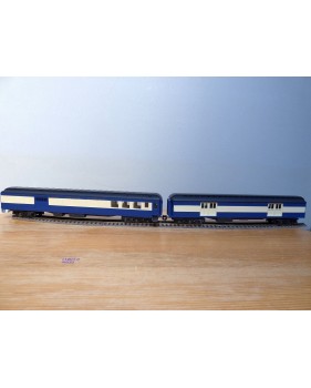RIVAROSSI "véro" 6910 set A, coffret 4 voitures heavyweight  Blue Comet CNJ Neuf   BO