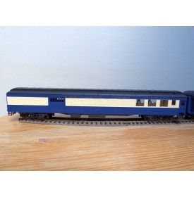RIVAROSSI "véro" 6910 set A, coffret 4 voitures heavyweight  Blue Comet CNJ Neuf   BO