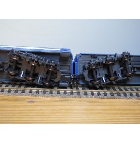RIVAROSSI "véro" 6910 set A, coffret 4 voitures heavyweight  Blue Comet CNJ Neuf   BO