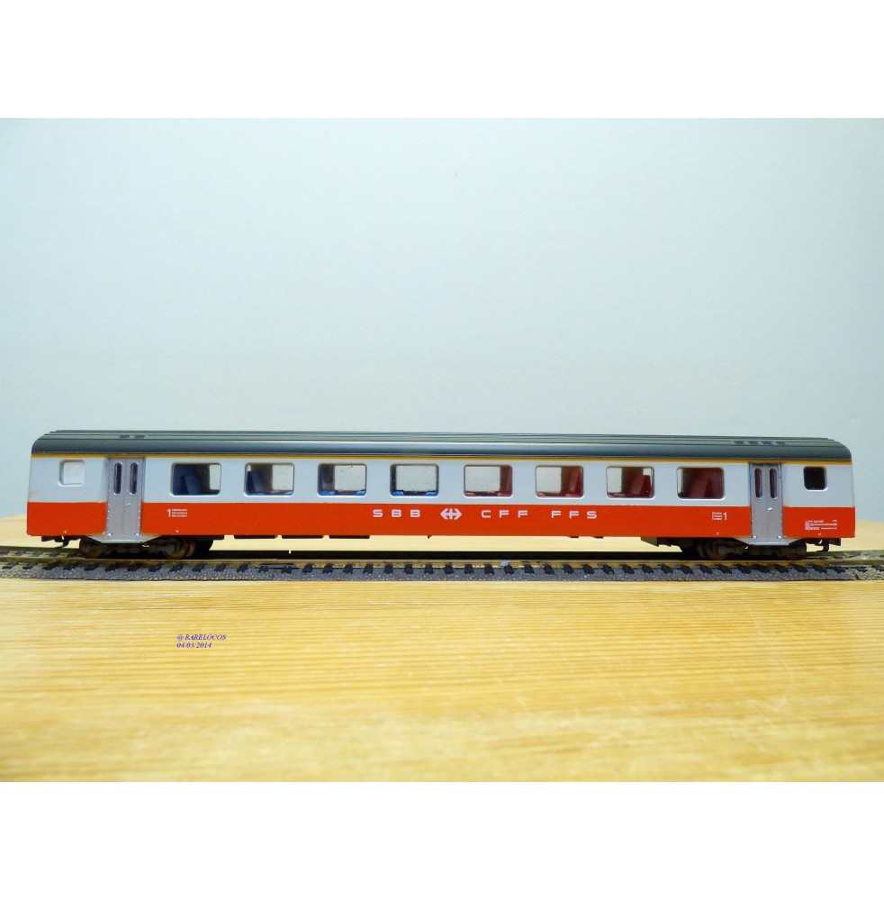 LILIPUT  88450, voiture grandes lignes unifiée type III 1 Kl. SBB BO