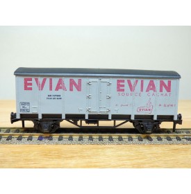 HORNBY acHO 7130, wagon couvert type SKw  EVIAN   SNCF  Neuf BO