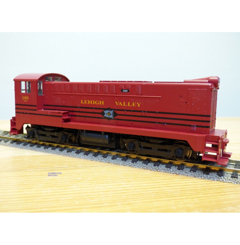 STEWART HOBBIES 4813, loco diesel de manoeuvre ( switcher )  BoBo  Baldwin DS 4-4-1000 Lehigh Valley  Neuf  BO