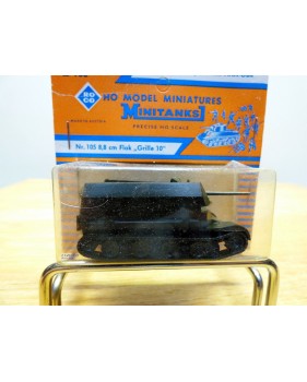 ROCO Minitanks Z-105, affût antiaérien allemand de 88 mm sur chenilles neuf BO 1/87