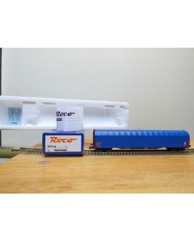 ROCO 66318,  wagon à parois coulissantes type Rils 652  DB  Neuf  BO