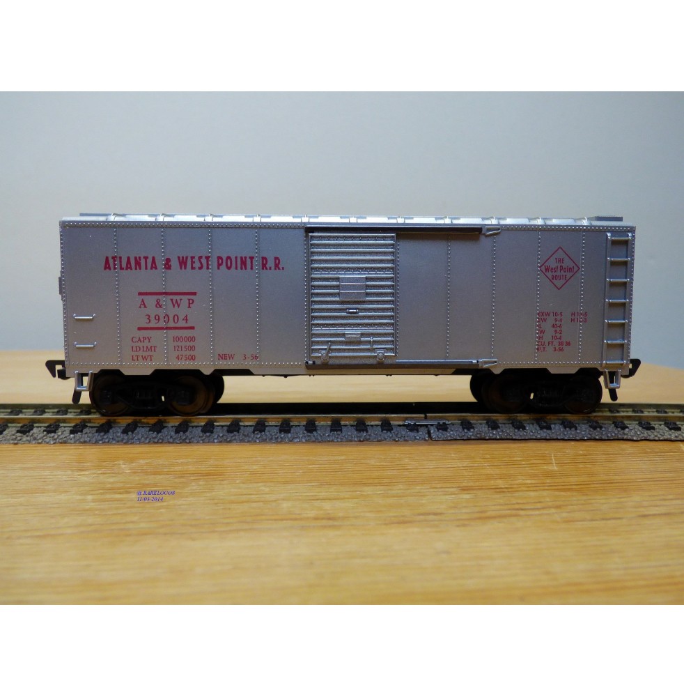FLEISCHMANN 1428, wagon couvert ( boxcar)  Atlanta & West Point BO