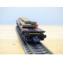 ROCO 47985,  wagon porteur multifonctions  type Sgjs 718  chargé de lingots d'acier DB AG  Neuf  BO