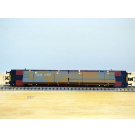 ROCO 47985,  wagon porteur multifonctions  type Sgjs 718  chargé de lingots d'acier DB AG  Neuf  BO