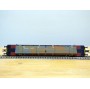 ROCO 47985,  wagon porteur multifonctions  type Sgjs 718  chargé de lingots d'acier DB AG  Neuf  BO