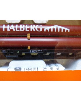 ROCO 47218,  wagon plat à ranchers type Sgjs 716  chargé de tubes HES HALBERG  DB  Neuf  BO