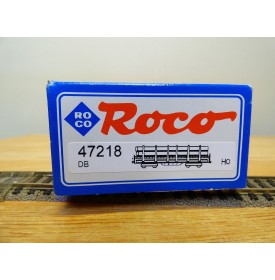 ROCO 47218,  wagon plat à ranchers type Sgjs 716  chargé de tubes HES HALBERG  DB  Neuf  BO