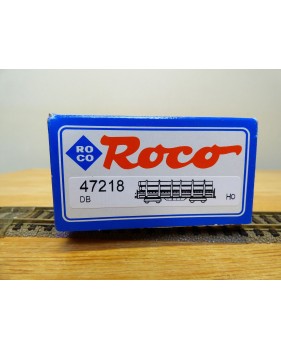 ROCO 47218,  wagon plat à ranchers type Sgjs 716  chargé de tubes HES HALBERG  DB  Neuf  BO