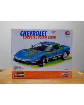 BURAGO 70166, Chevrolet Corvette Planet Earth  Neuf  BO